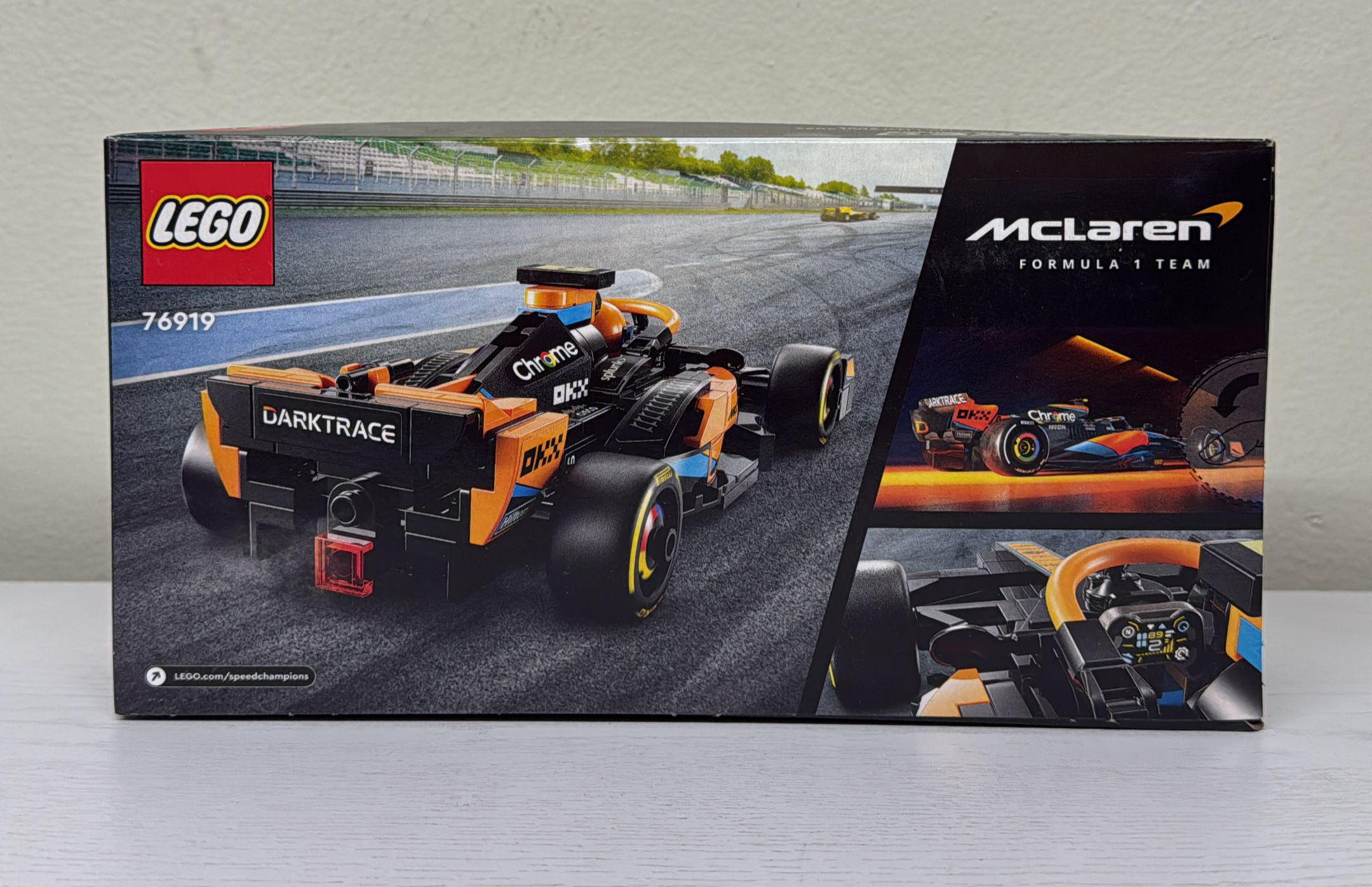 LEGO Speed Champions 2023 McLaren Formula 1 Race Car Toy 76919 (Brand New)