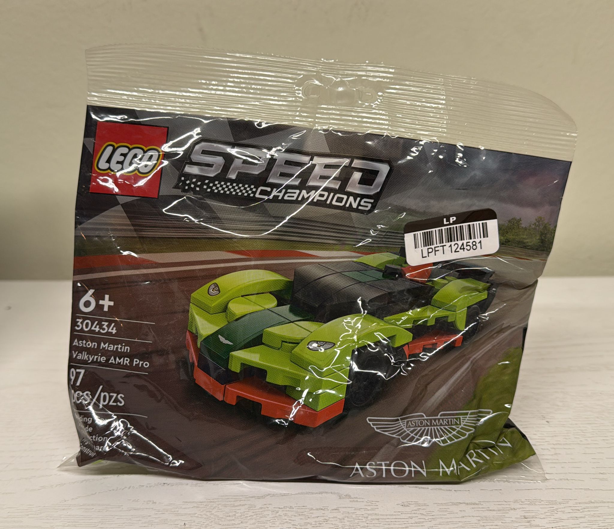 LEGO Speed Champions Aston Martin Valkyrie AMR Pro 30434