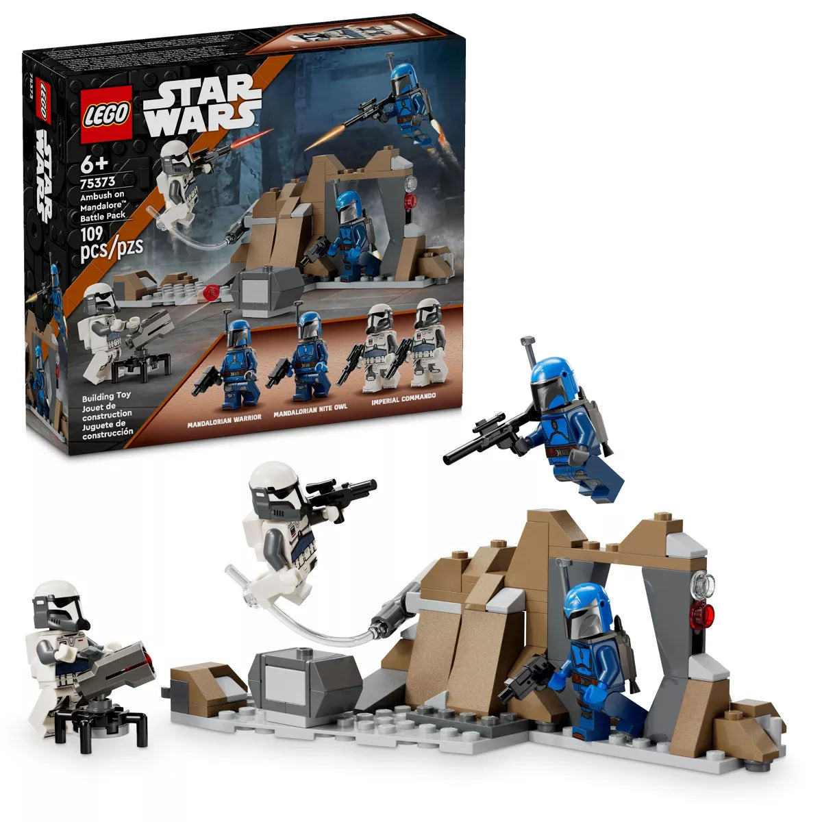 LEGO Star Wars Ambush on Mandalore Battle Pack Building Set (75373)