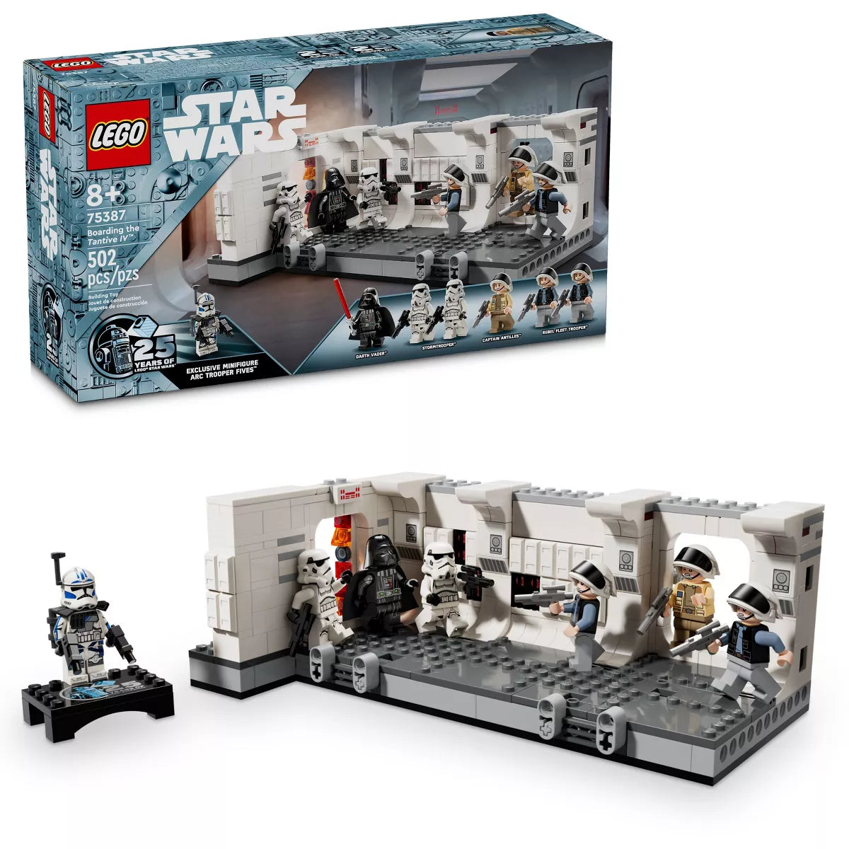 LEGO Star Wars Boarding the Tantive IV Buildable Toy Playset (75387)