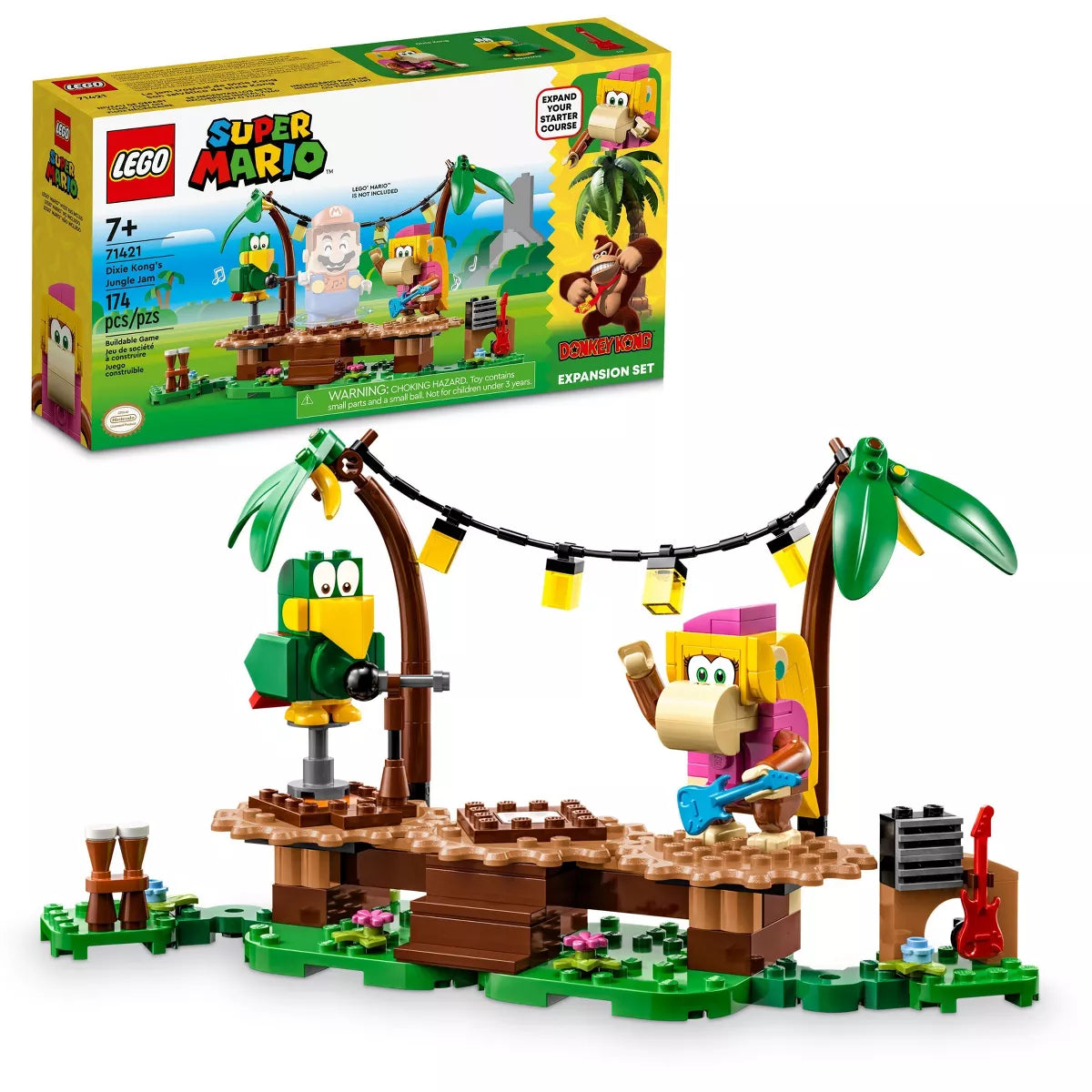 LEGO Super Mario Dixie Kong's Jungle Jam Expansion Set (71421)