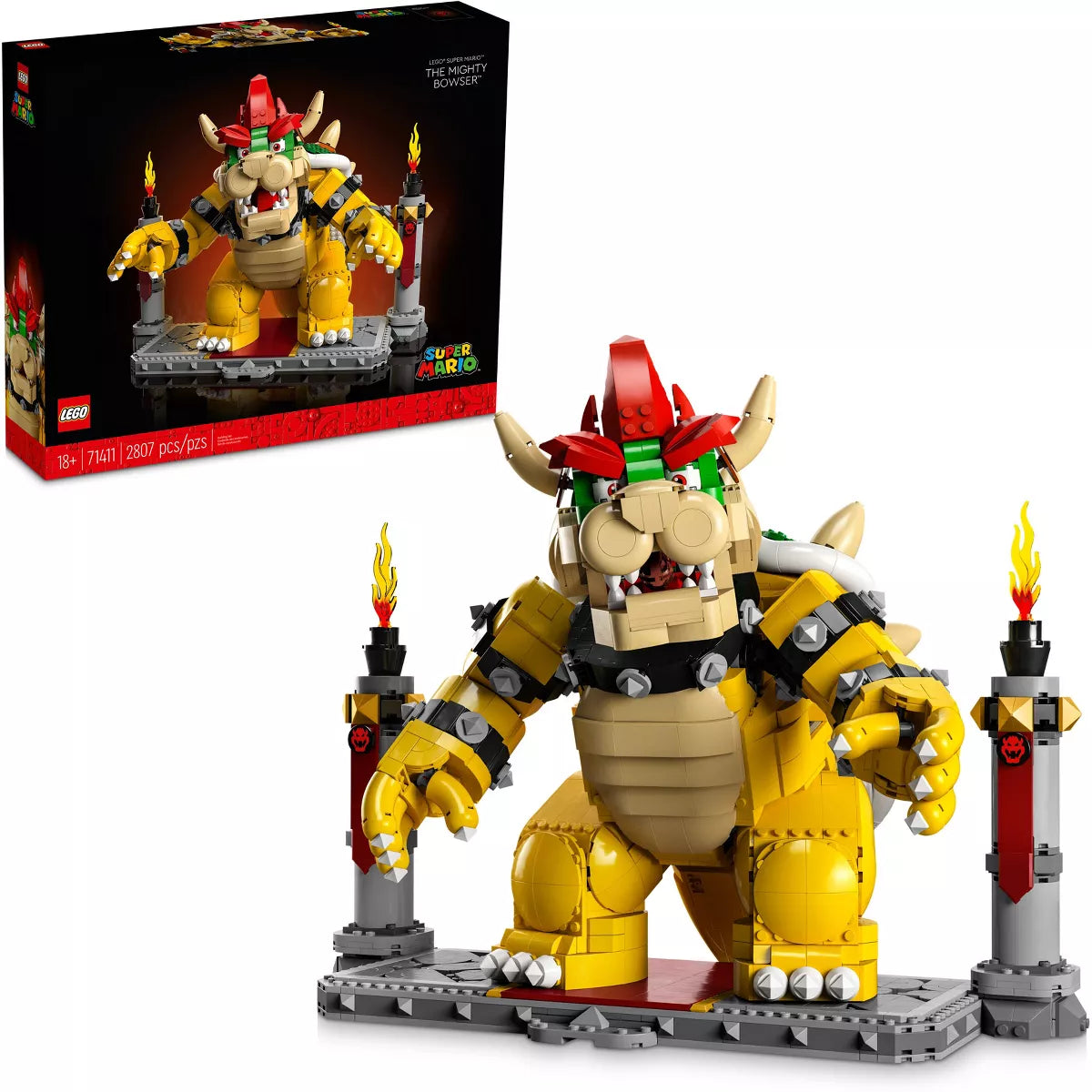 LEGO Super Mario The Mighty Bowser Collectible Figure (71411)