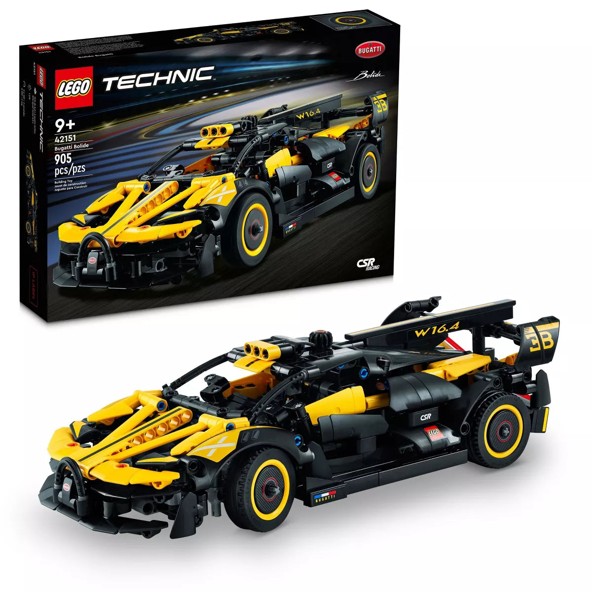 LEGO Technic Bugatti Bolide Model Car Toy Building Set (42151) (Open Box)