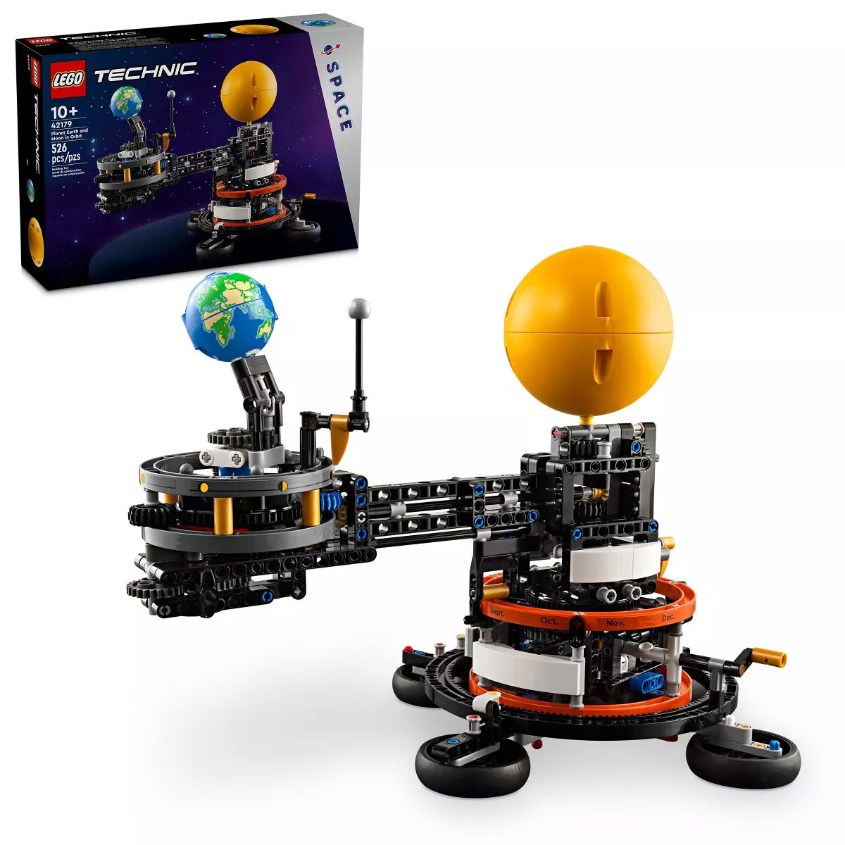 LEGO Technic Planet Earth and Moon in Orbit Space Toys Set (42179) (Brand New)