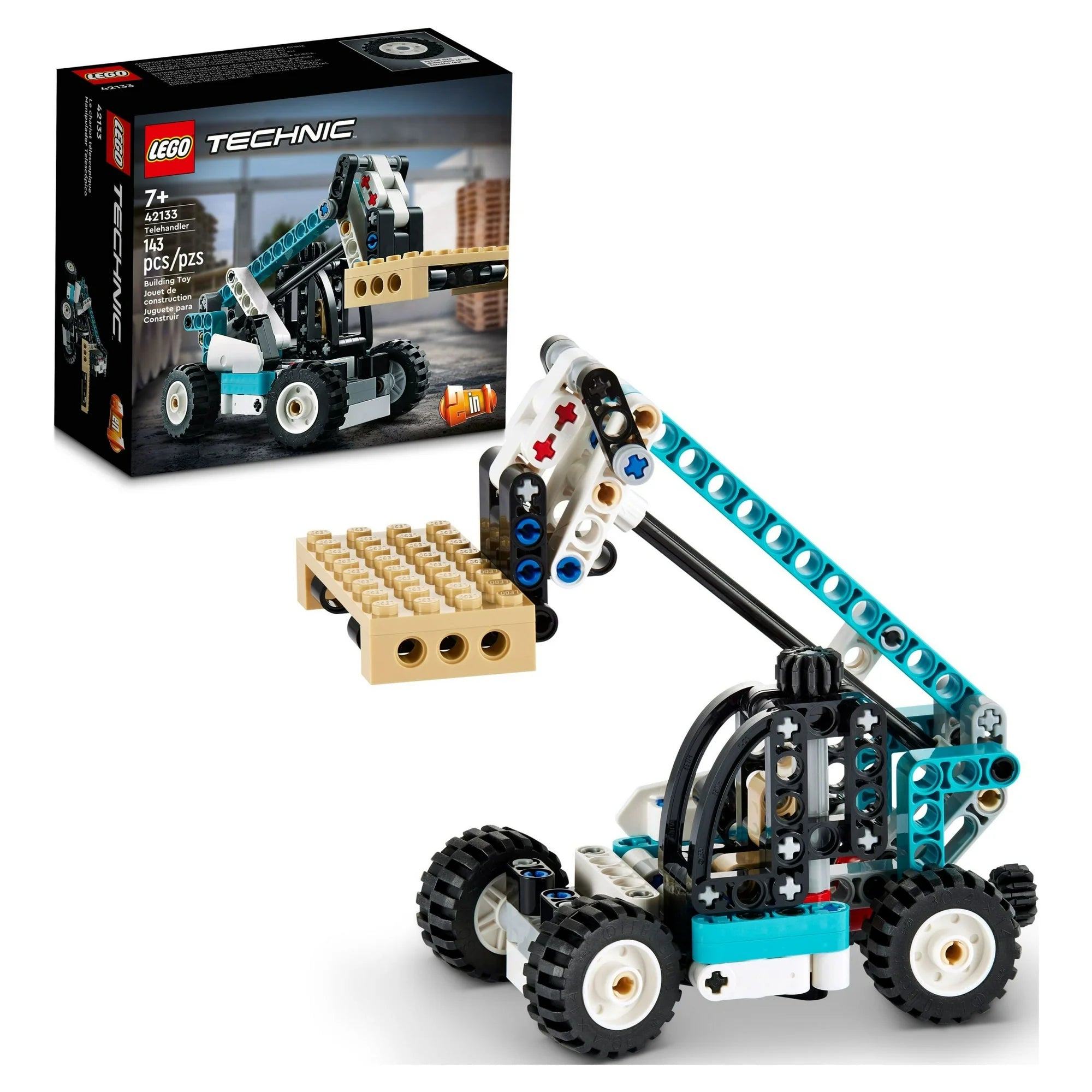 LEGO Technic Telehandler (42133) Building Kit (Brand New)