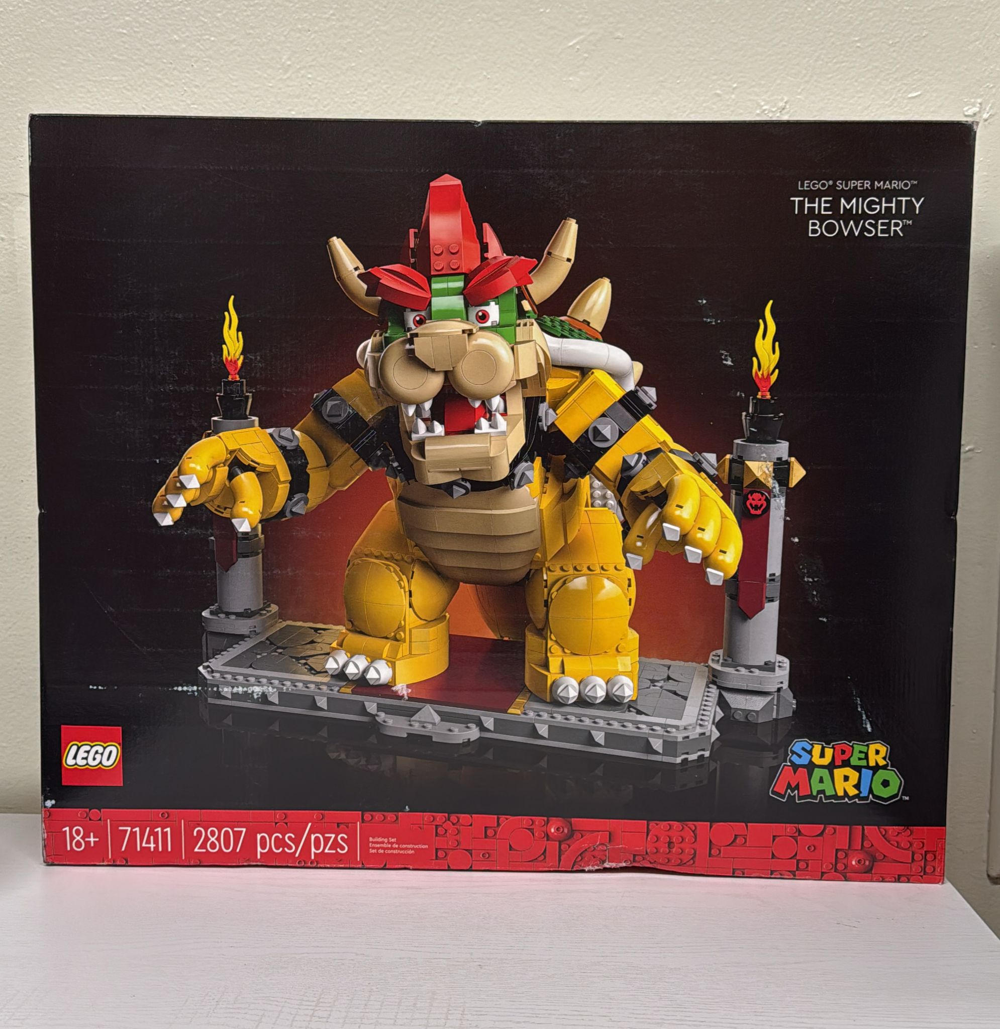 LEGO Super Mario The Mighty Bowser Collectible Figure (71411)