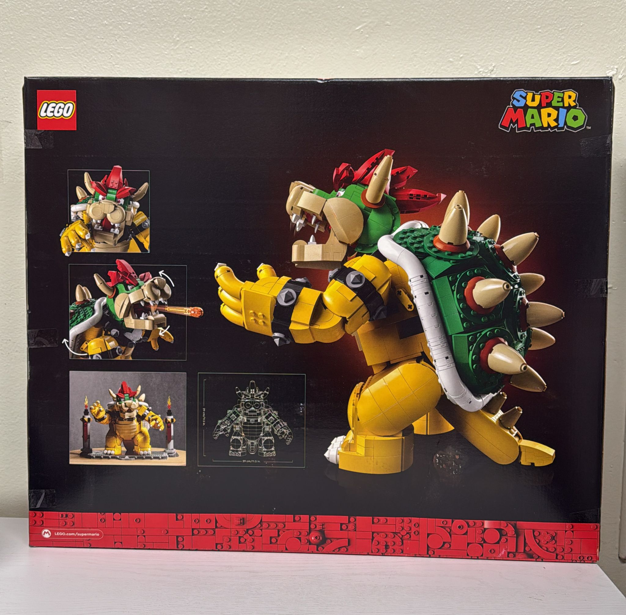 LEGO Super Mario The Mighty Bowser Collectible Figure (71411)