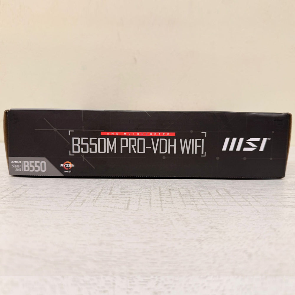 MSI B550M PRO-VDH WiFi AMD B550 Micro-ATX Motherboard – Brand New