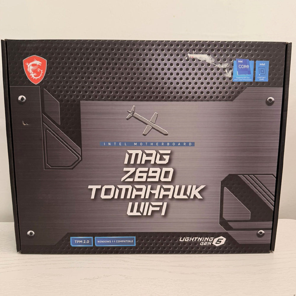 MSI MAG Z690 TOMAHAWK WIFI Motherboard – ATX, LGA1700, Z690 Chipset – Brand New