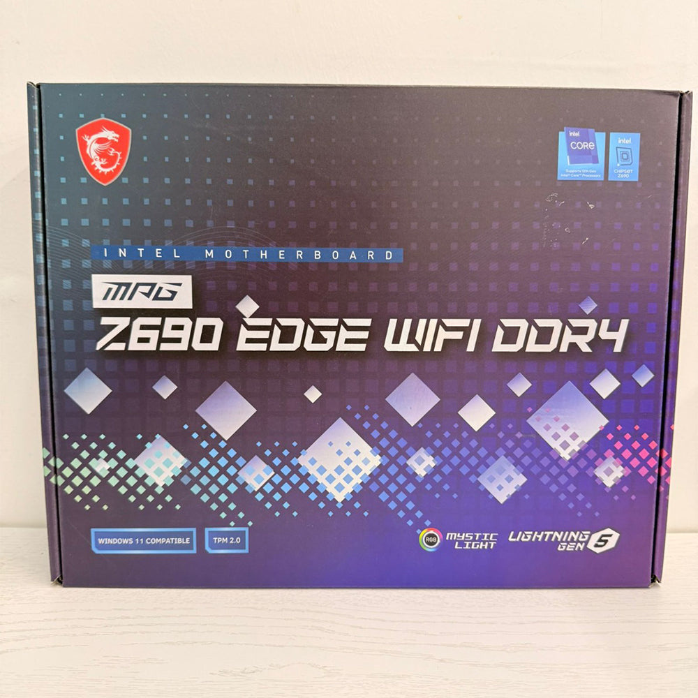 MSI MPG Z690 EDGE WIFI DDR4 ATX Motherboard (Brand New)