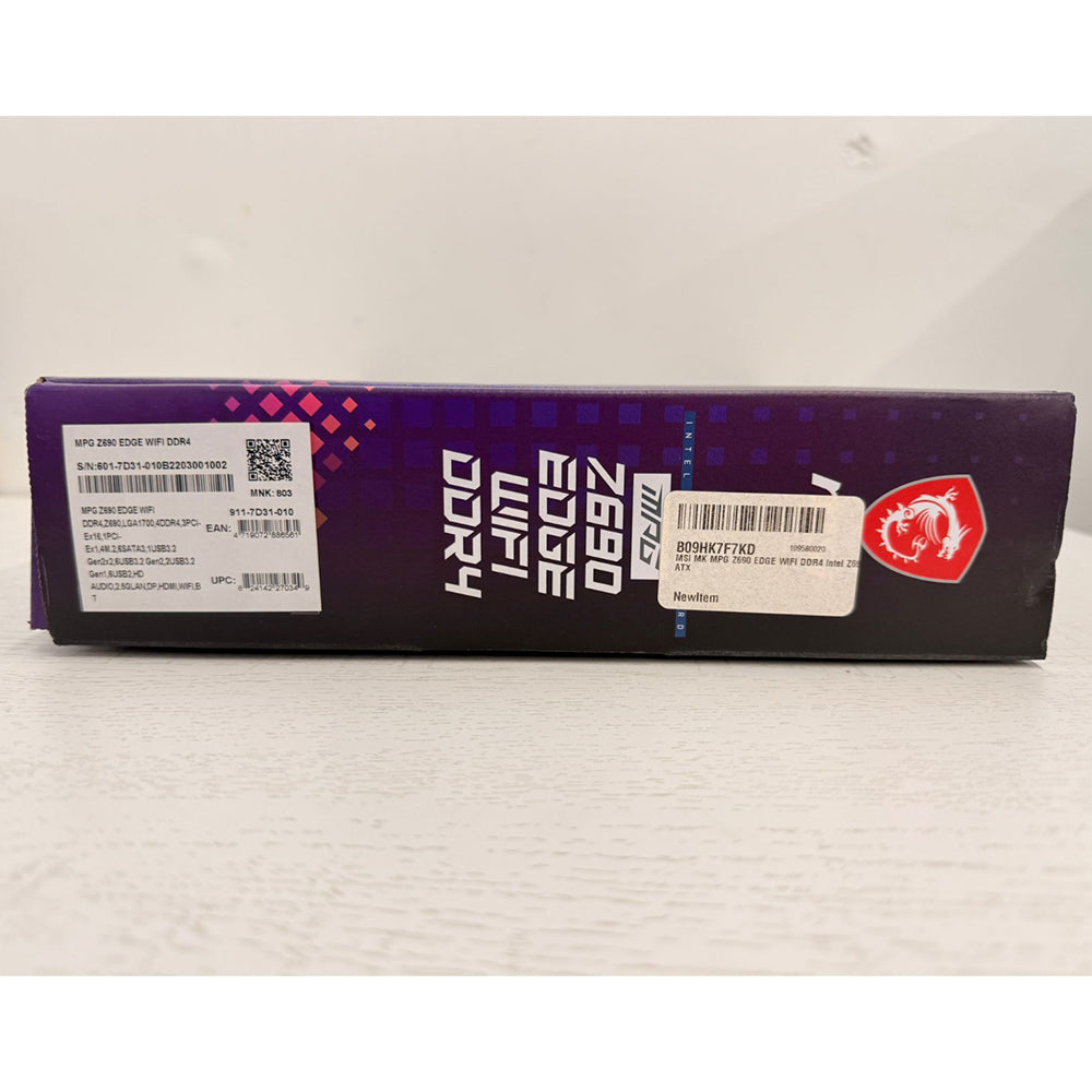 MSI MPG Z690 EDGE WIFI DDR4 ATX Motherboard (Brand New)