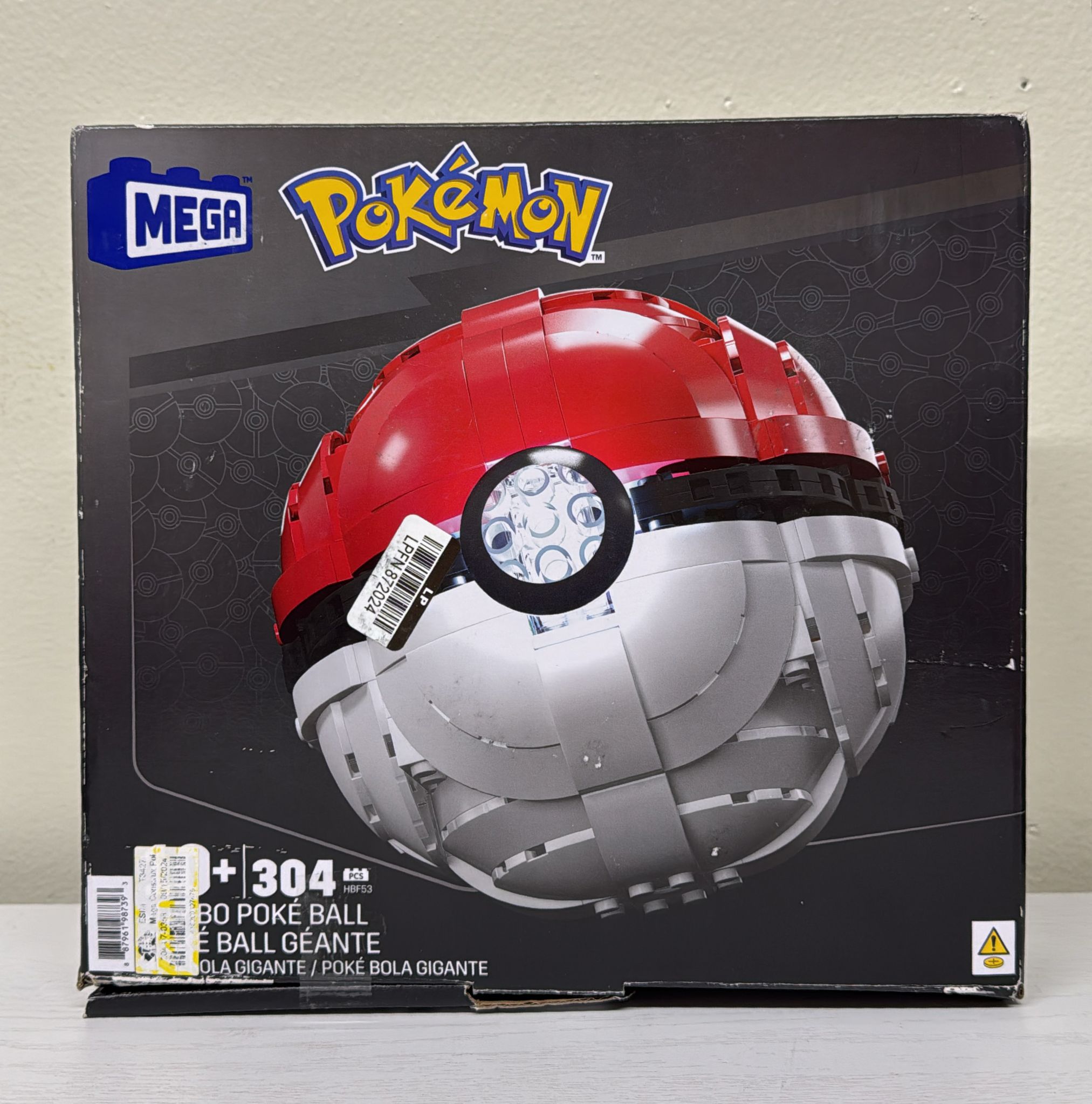 Mega Construx Pokémon Jumbo Poké Ball Construction Set