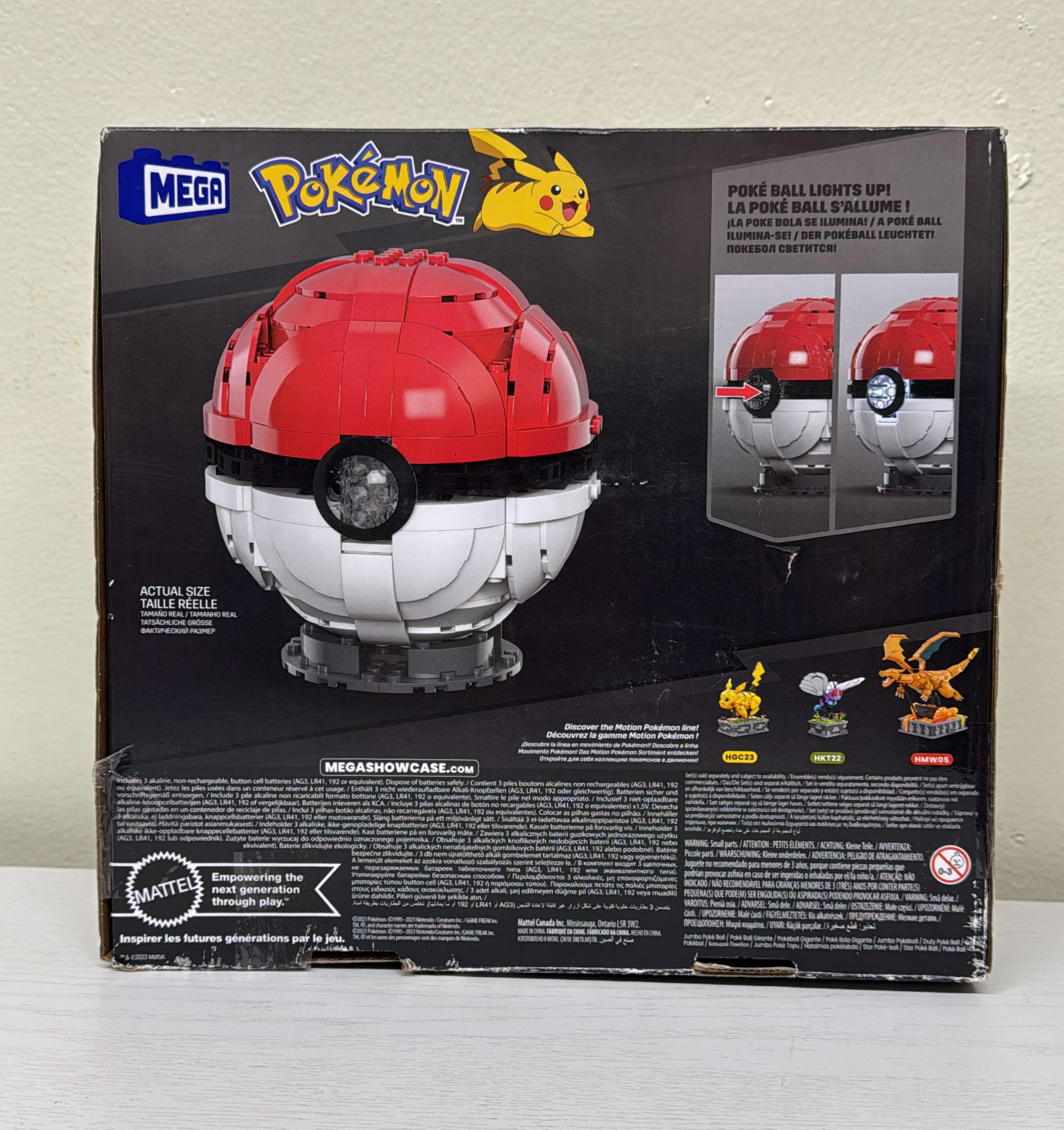 Mega Construx Pokémon Jumbo Poké Ball Construction Set