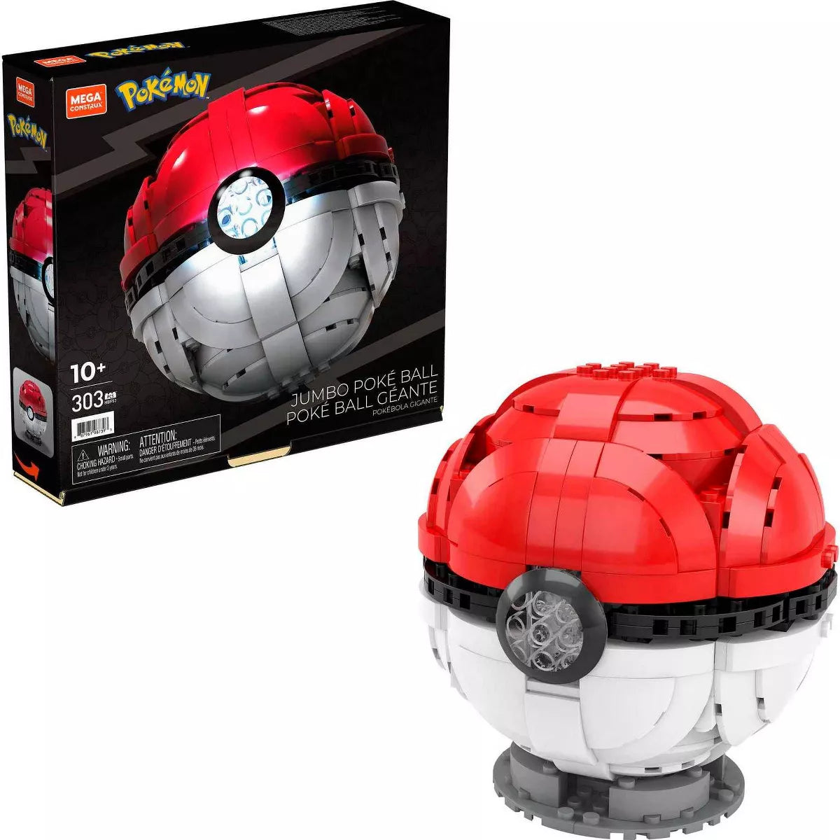 Mega Construx Pokémon Jumbo Poké Ball Construction Set