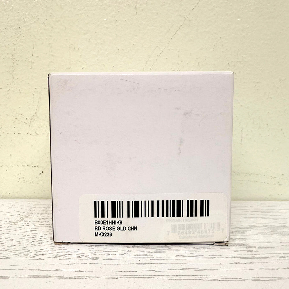 Michael Kors MK3236 Lady Nini Rose Gold Stainless Steel Chain-Link Watch – Brand New