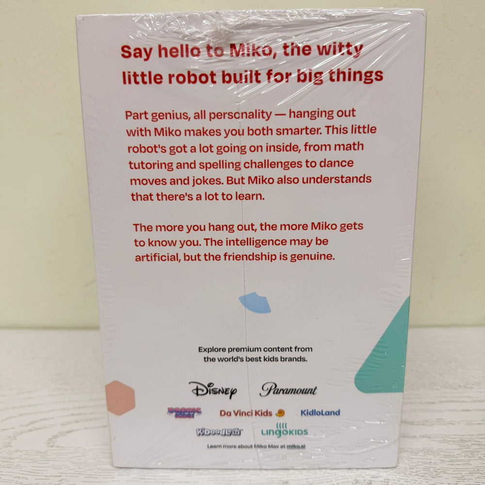 Miko 3 – AI-Powered Smart Robot for Kids (Red) | Interactive Learning, Games, & Emotional Intelligence | Brand New