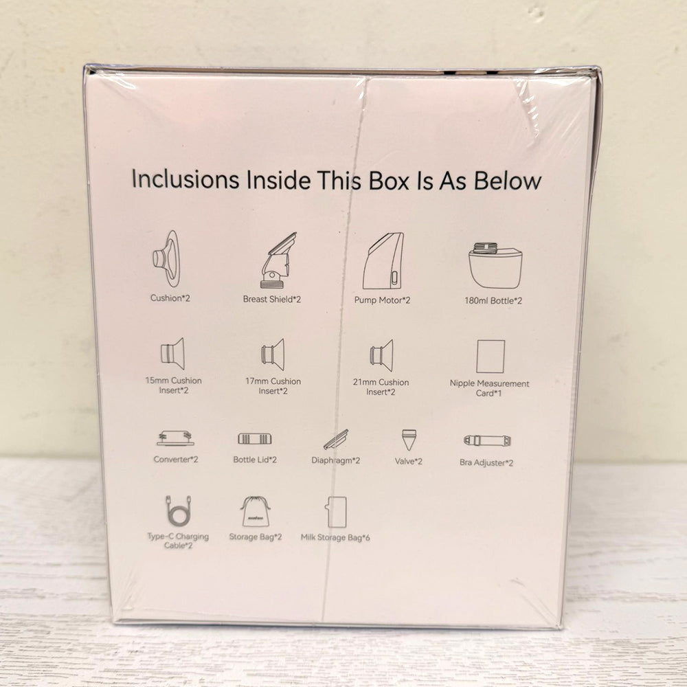 Momfann Electric Breast Pump – Wearable & Hands-Free – Brand New