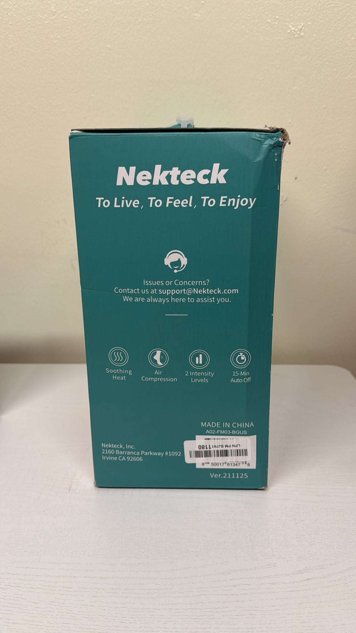 Nekteck Shiatsu Foot Massager Machine (Brand New)