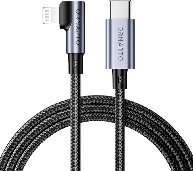 ORNARTO USB C to Lightning Cable (MFi Certified) 6FT – Fast Charging &amp; Power Delivery