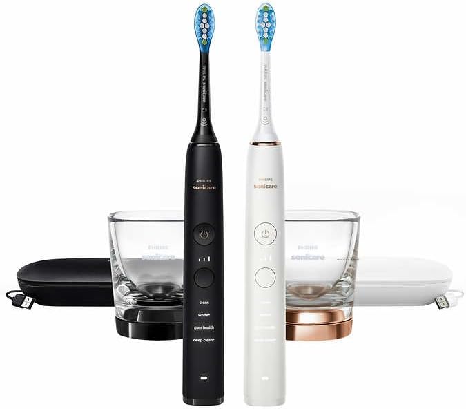 Philips Sonicare DiamondClean Rechargeable Toothbrush (2-Pack Handles)