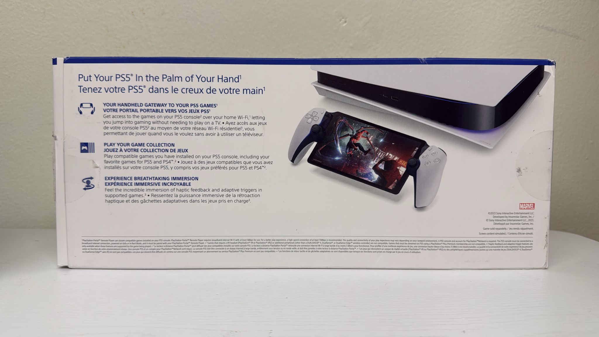 Playstation Portal Back Box Image