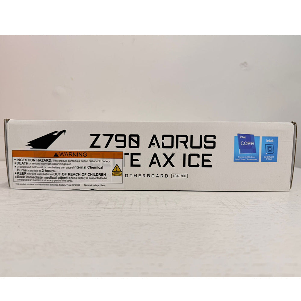 GIGABYTE Z790M AORUS Elite AX ICE LGA1700 Intel Z790 M-ATX Motherboard – DDR5, Wi-Fi 6E, PCIe 5.0 – Brand New