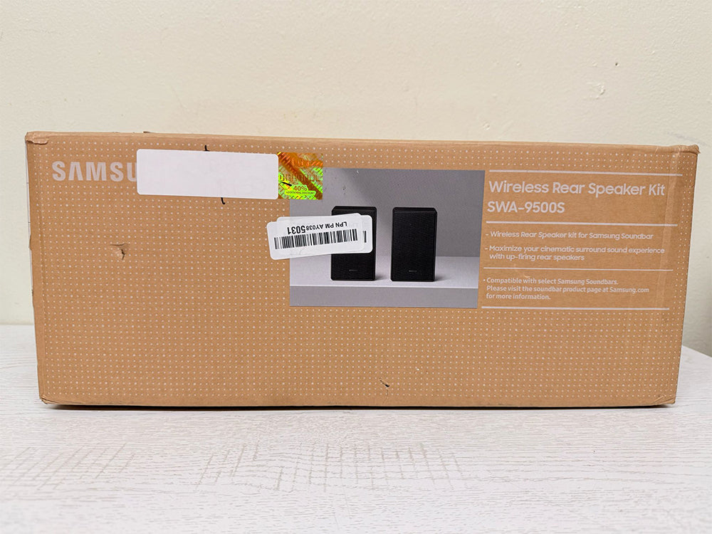 Samsung SWA-9500S Wireless Rear Speaker Kit – 4-Channel Surround Sound for Select Samsung Soundbars (Brand New)