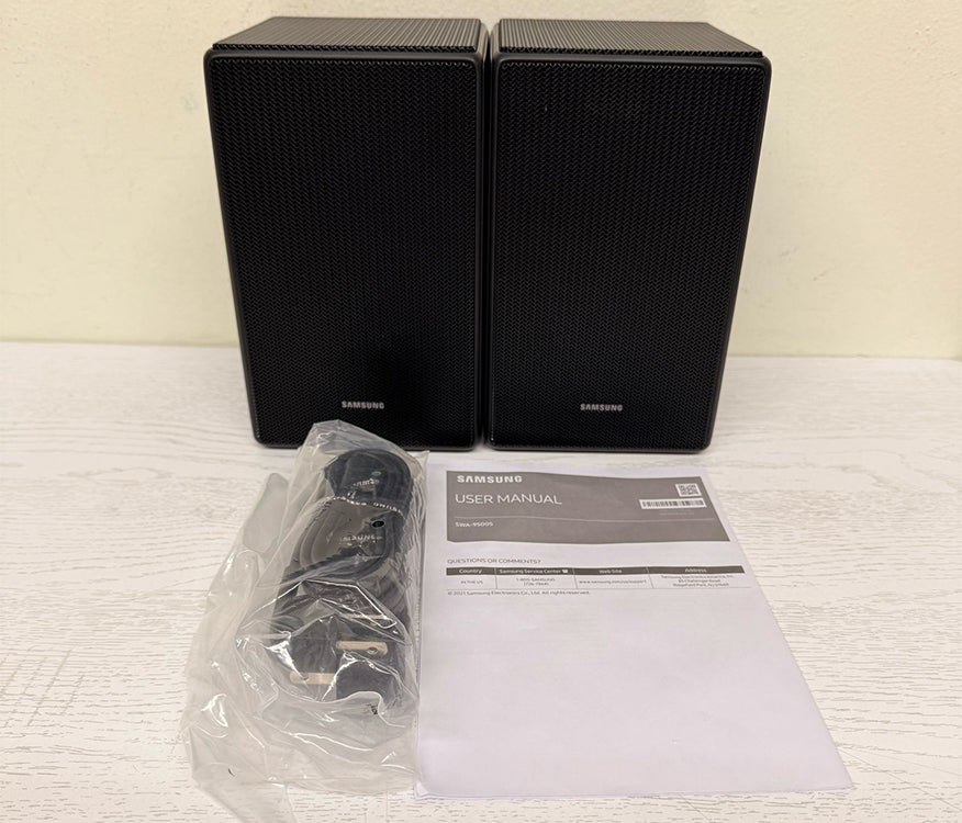 Samsung SWA-9500S Wireless Rear Speaker Kit – 4-Channel Surround Sound for Select Samsung Soundbars (Brand New)