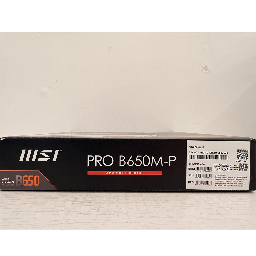 MSI PRO B650M-P AM5 DDR5 mATX Desktop Motherboard – Brand New