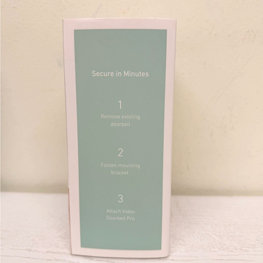 SimpliSafe Video Doorbell Pro – Smart Security with 1080p HD & Night Vision (Brand New)