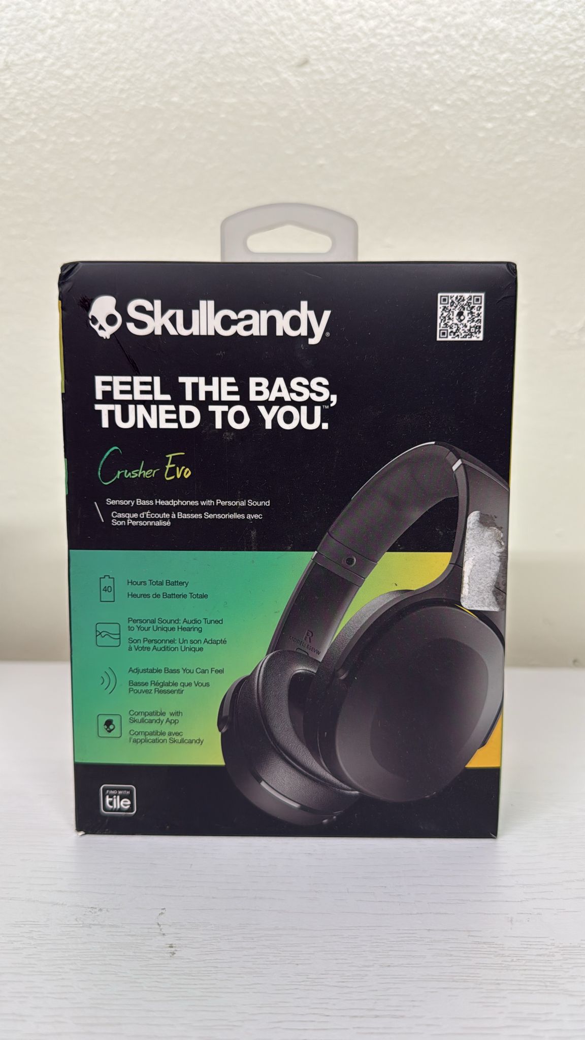 Skullcandy Crusher Evo Over-Ear Wireless Headphones (Brand New)