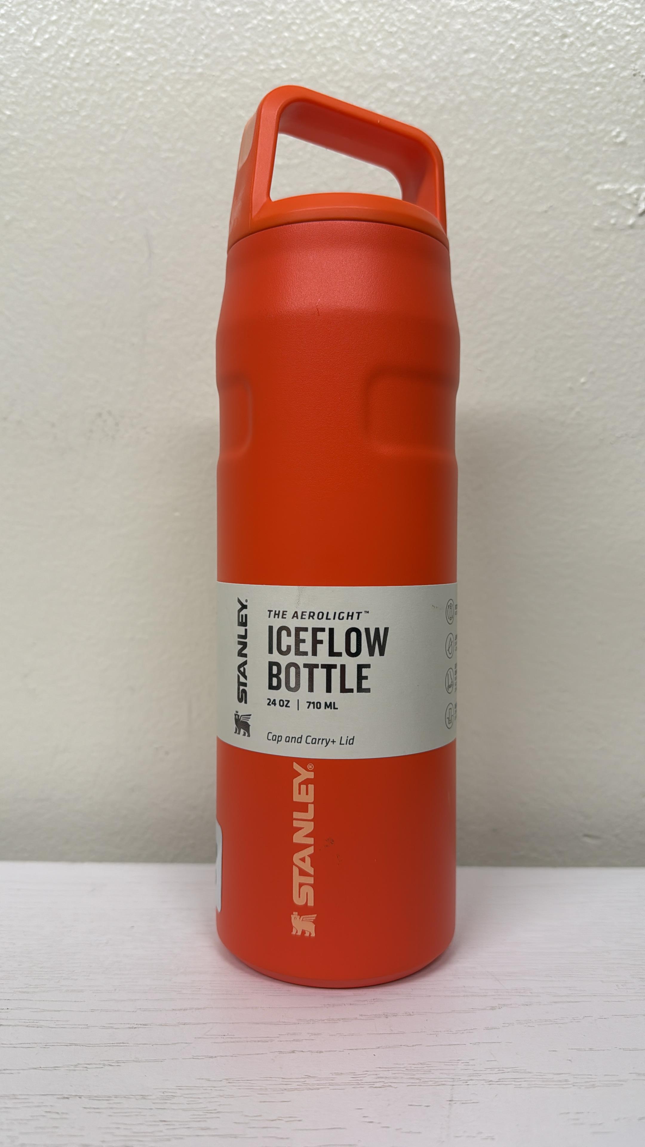 Stanley IceFlow Cap and Carry Water Bottle | Wide Mouth Twist Lid