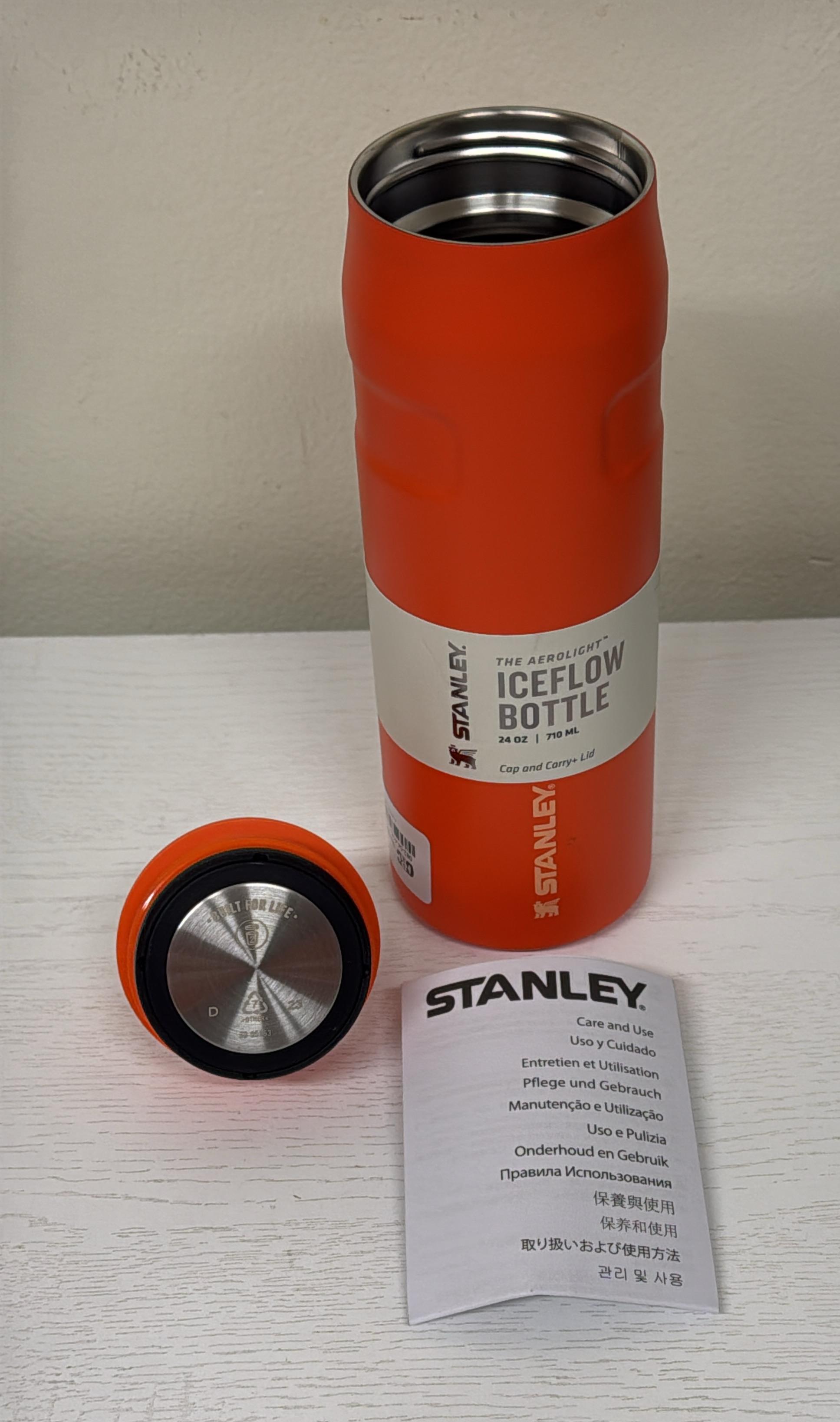 Stanley IceFlow Cap and Carry Water Bottle | Wide Mouth Twist Lid