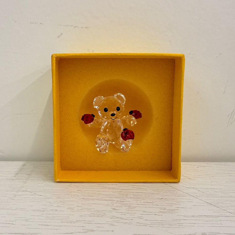 Swarovski Kris Bear – Good Luck Bear Crystal Figurine – Brand New