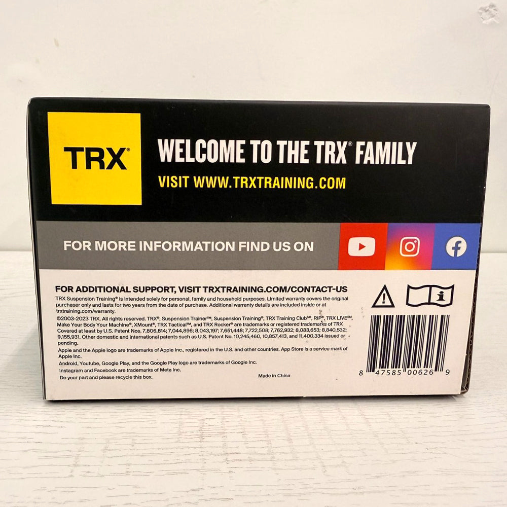 TRX PRO All-in-One Suspension Training Kit – Full Body Workout System with Anchors & Digital Workouts (Brand New)