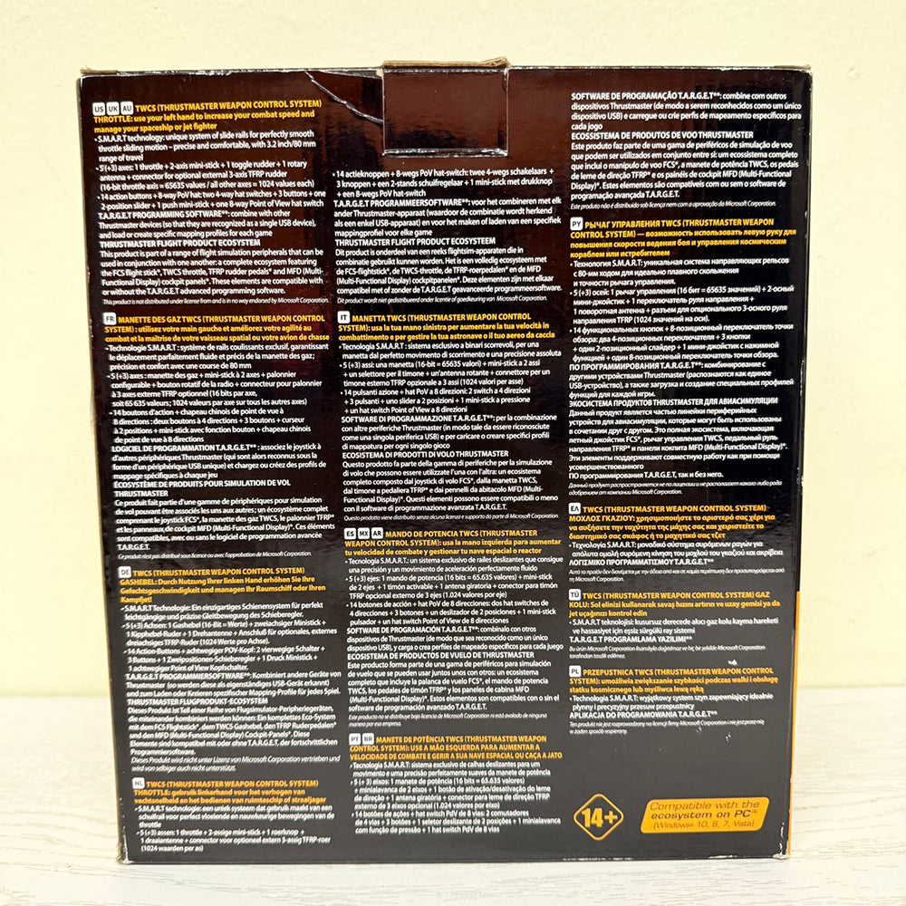 Thrustmaster TWCS Throttle Weapon Control System – Open Box