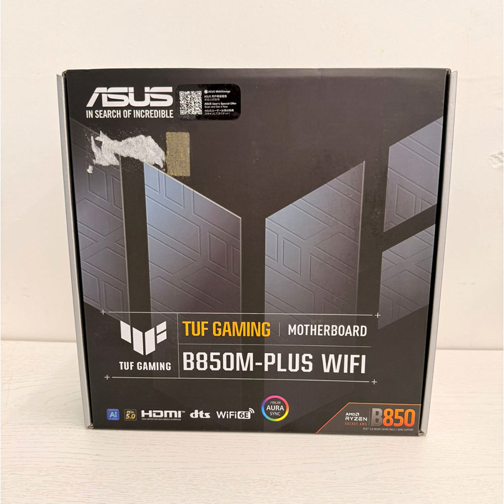 ASUS TUF Gaming B850M-PLUS WiFi Motherboard - AM5 Socket (Brand New)