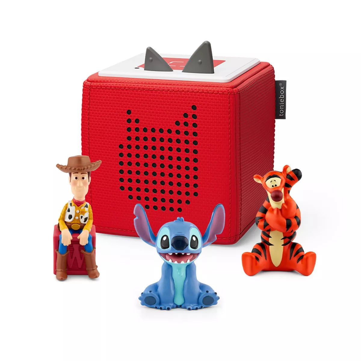 Tonies Disney Tigger, Woody, and Stitch Toniebox Audio Player Bundle