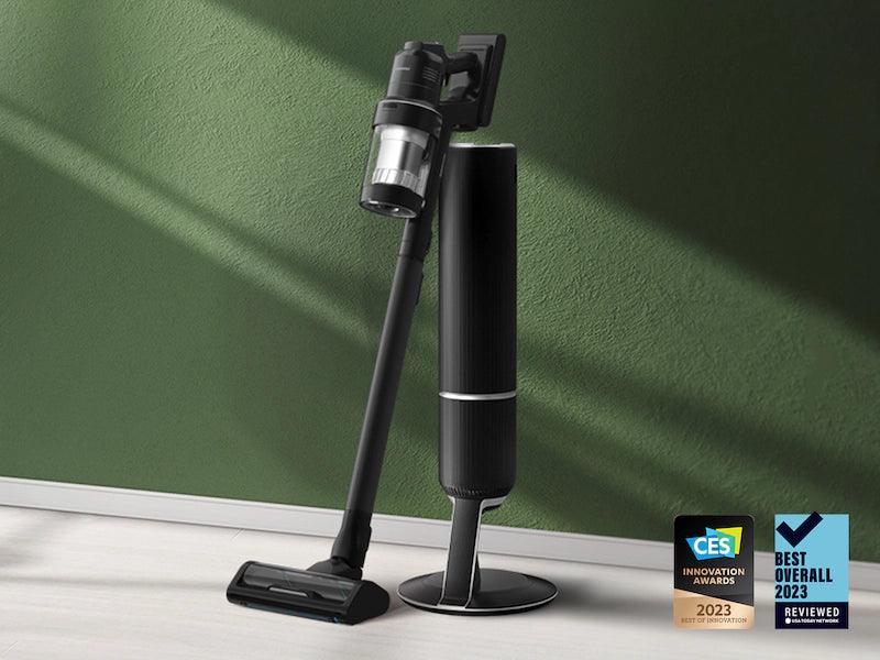 Samsung - BESPOKE Jet AI Cordless Stick Vacuum with All-in-One Clean Station - Satin Black