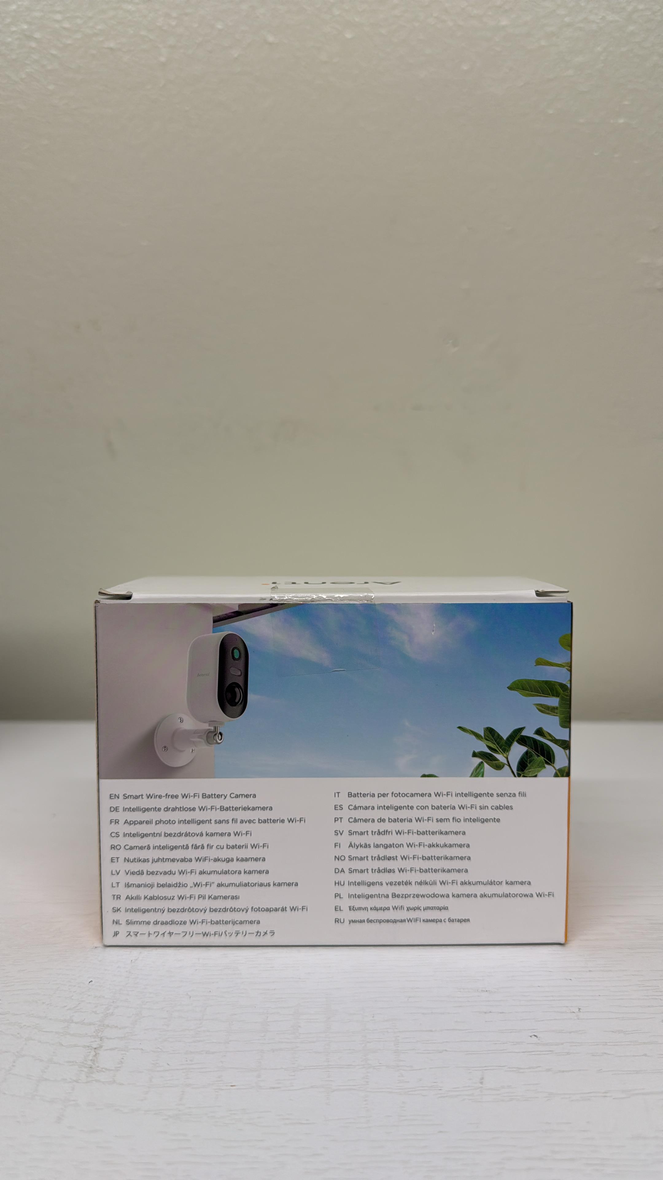 ARENTI 100% Wireless Outdoor Security Camera – GO1 (Open Box)