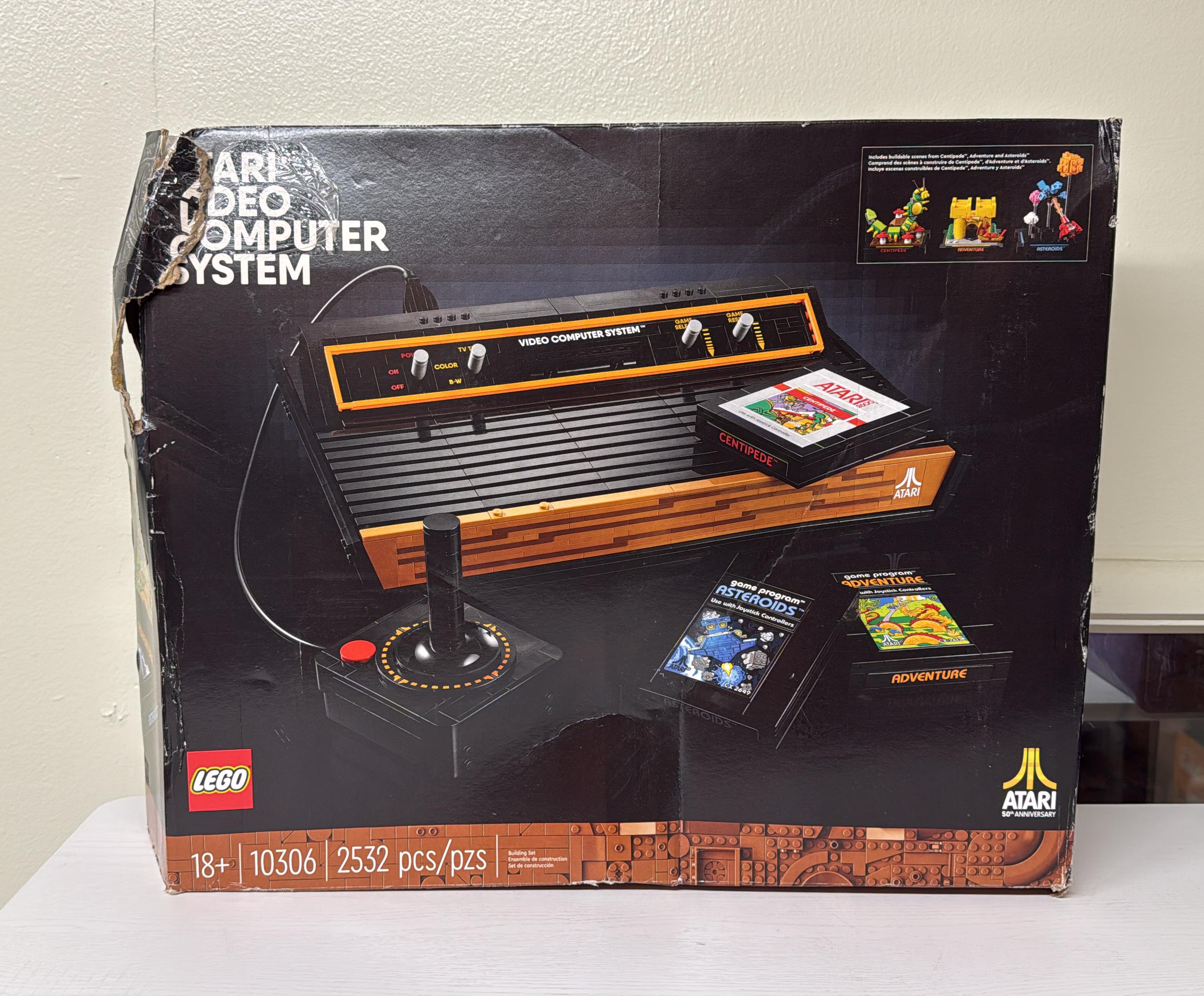 LEGO Icons Atari 2600 Video Game Console Adults Set 10306 (Brand New)