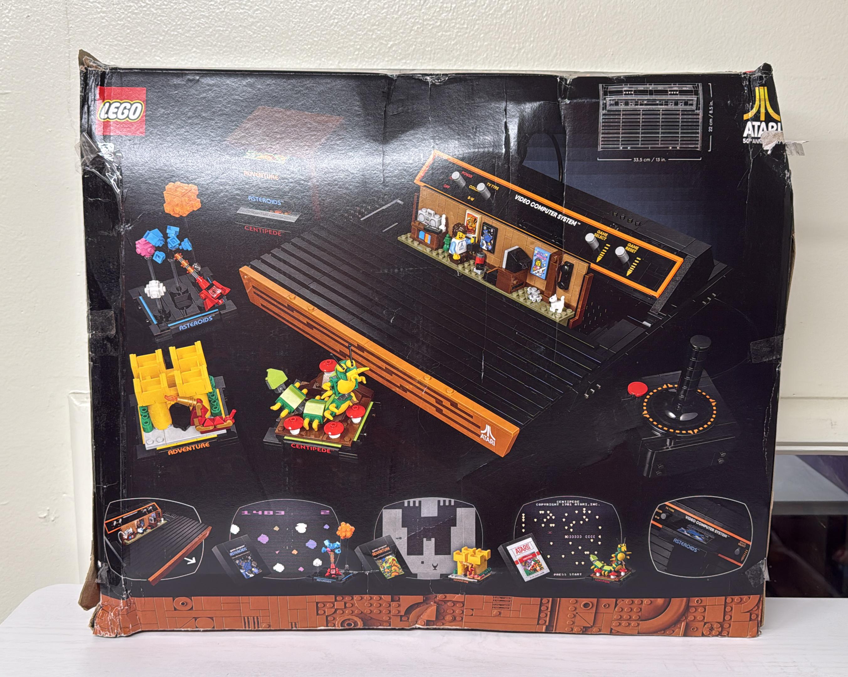 LEGO Icons Atari 2600 Video Game Console Adults Set 10306 (Brand New)