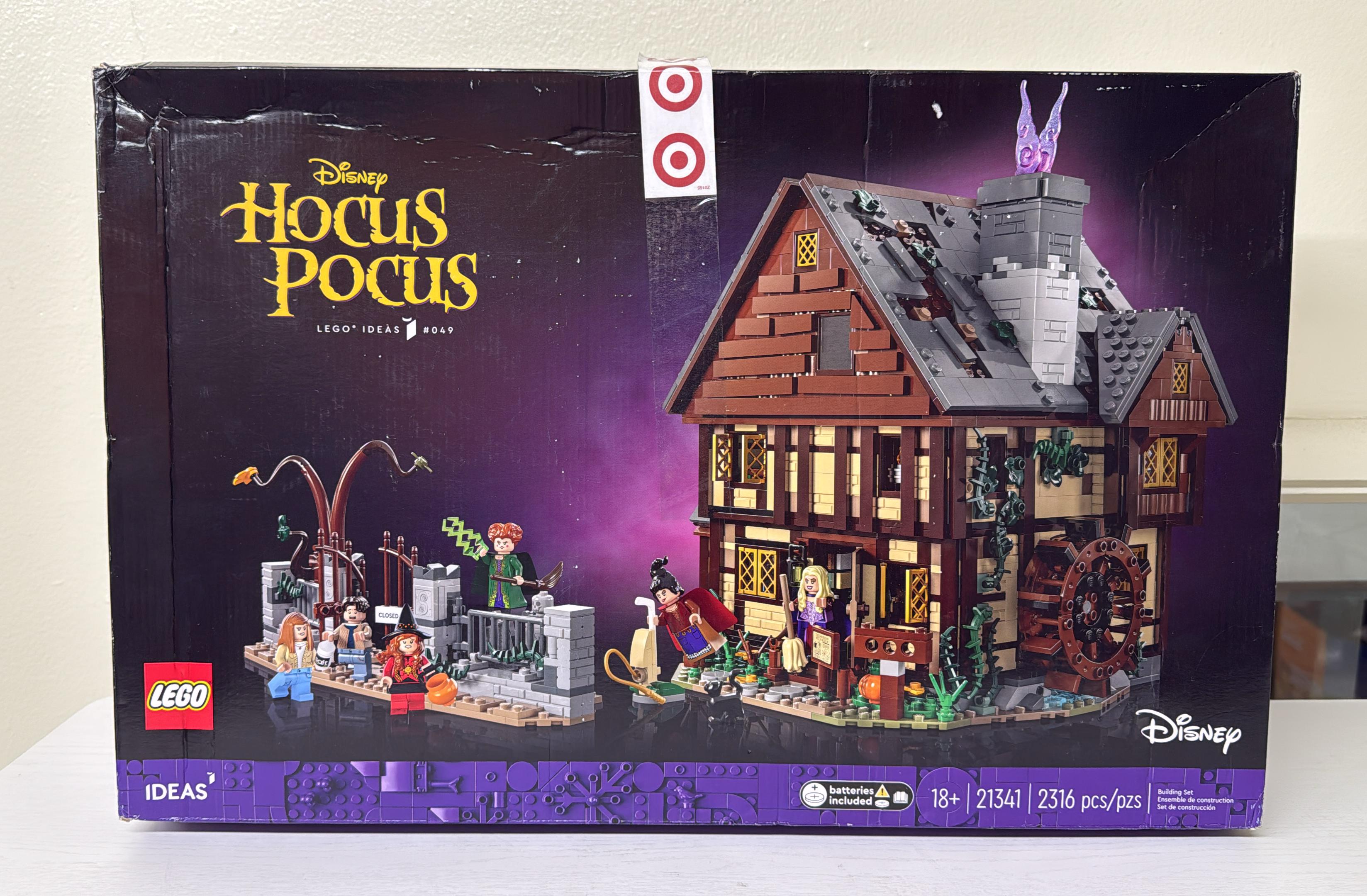 LEGO Ideas Disney Hocus Pocus: The Sanderson Sisters' Cottage 21341 (Incomplete set)