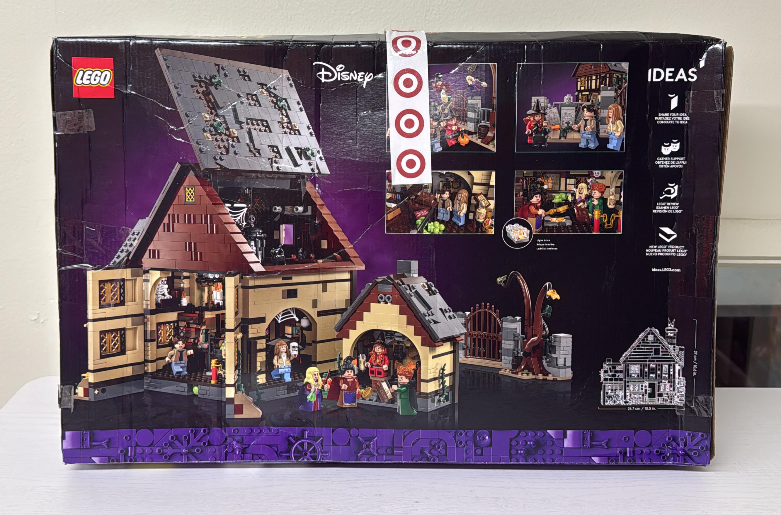 LEGO Ideas Disney Hocus Pocus: The Sanderson Sisters' Cottage 21341 (Incomplete set)