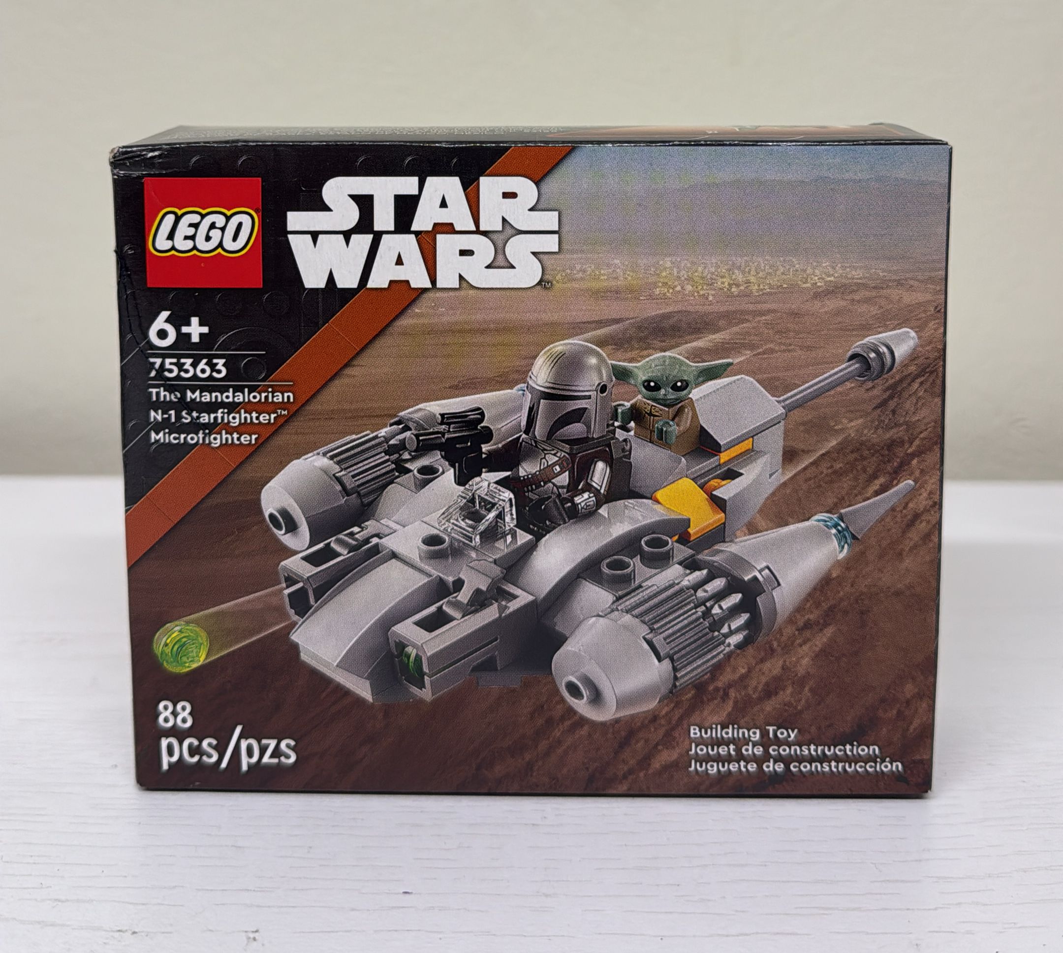 LEGO Star Wars The Mandalorian's N-1 Starfighter Microfighter 75363 (Brand New)