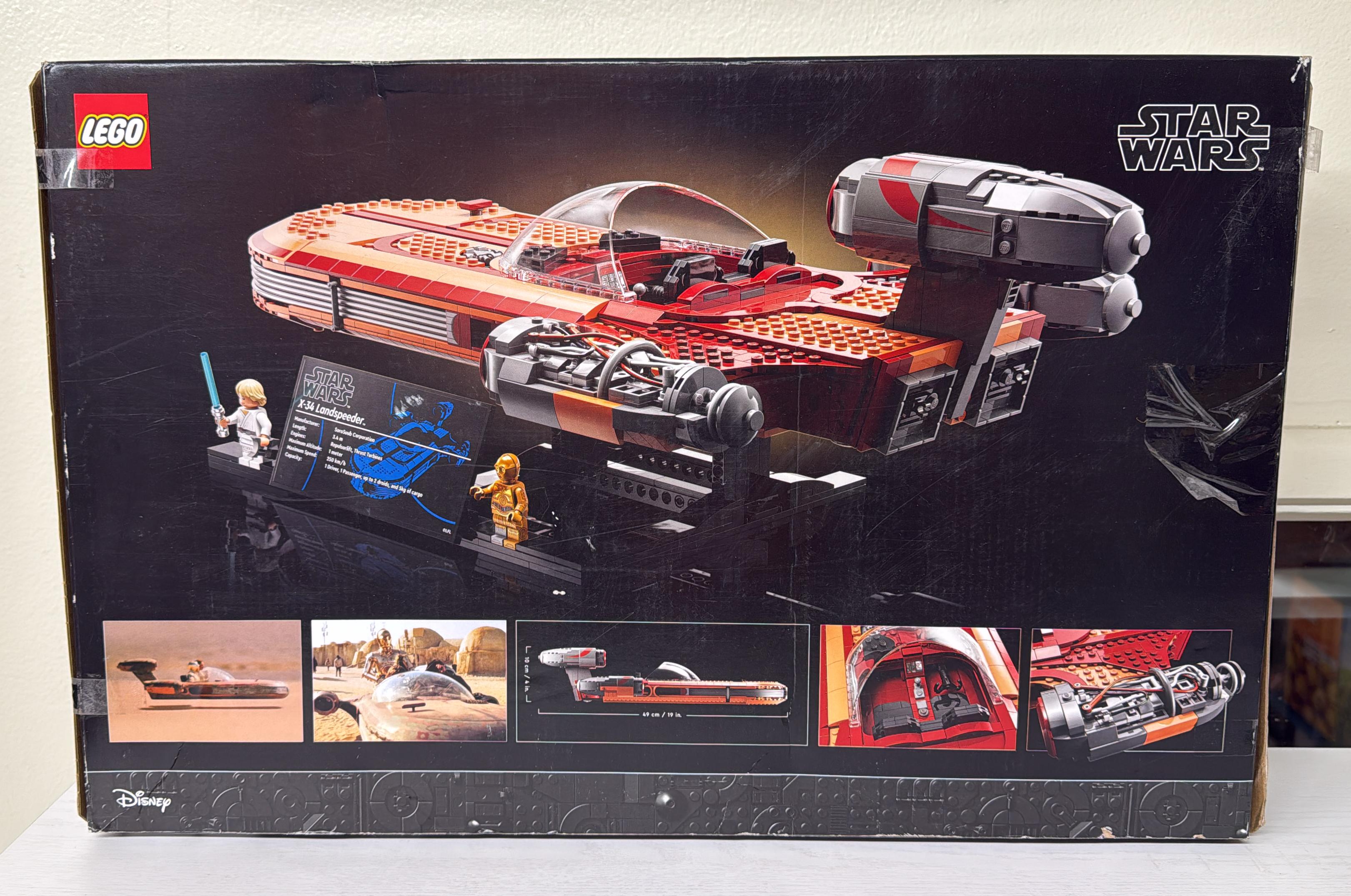 LEGO Star Wars Luke Skywalker Landspeeder UCS Set 75341 (Brand New)