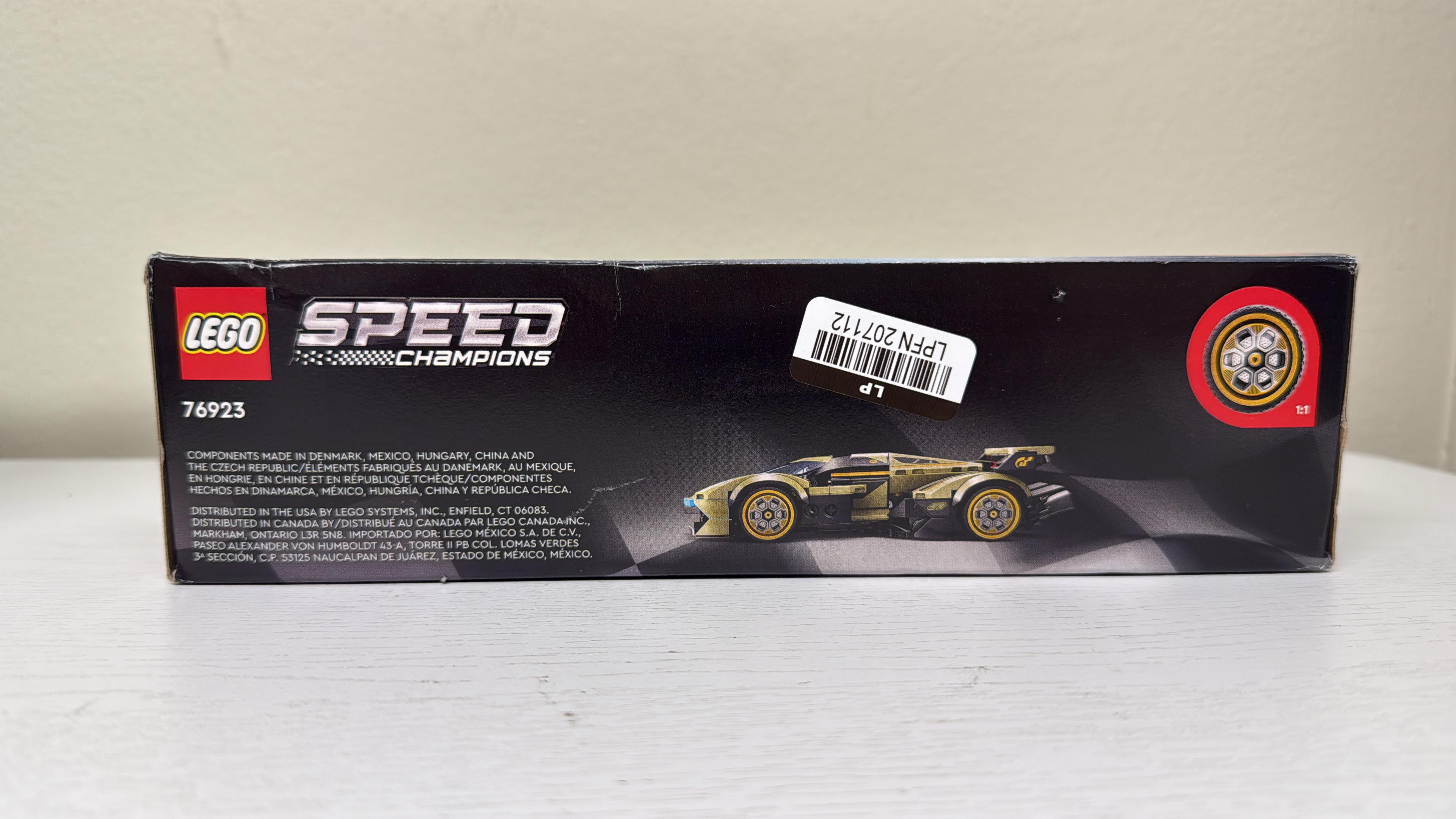 LEGO Speed Champions Lamborghini Lambo V12 Vision GT 76923