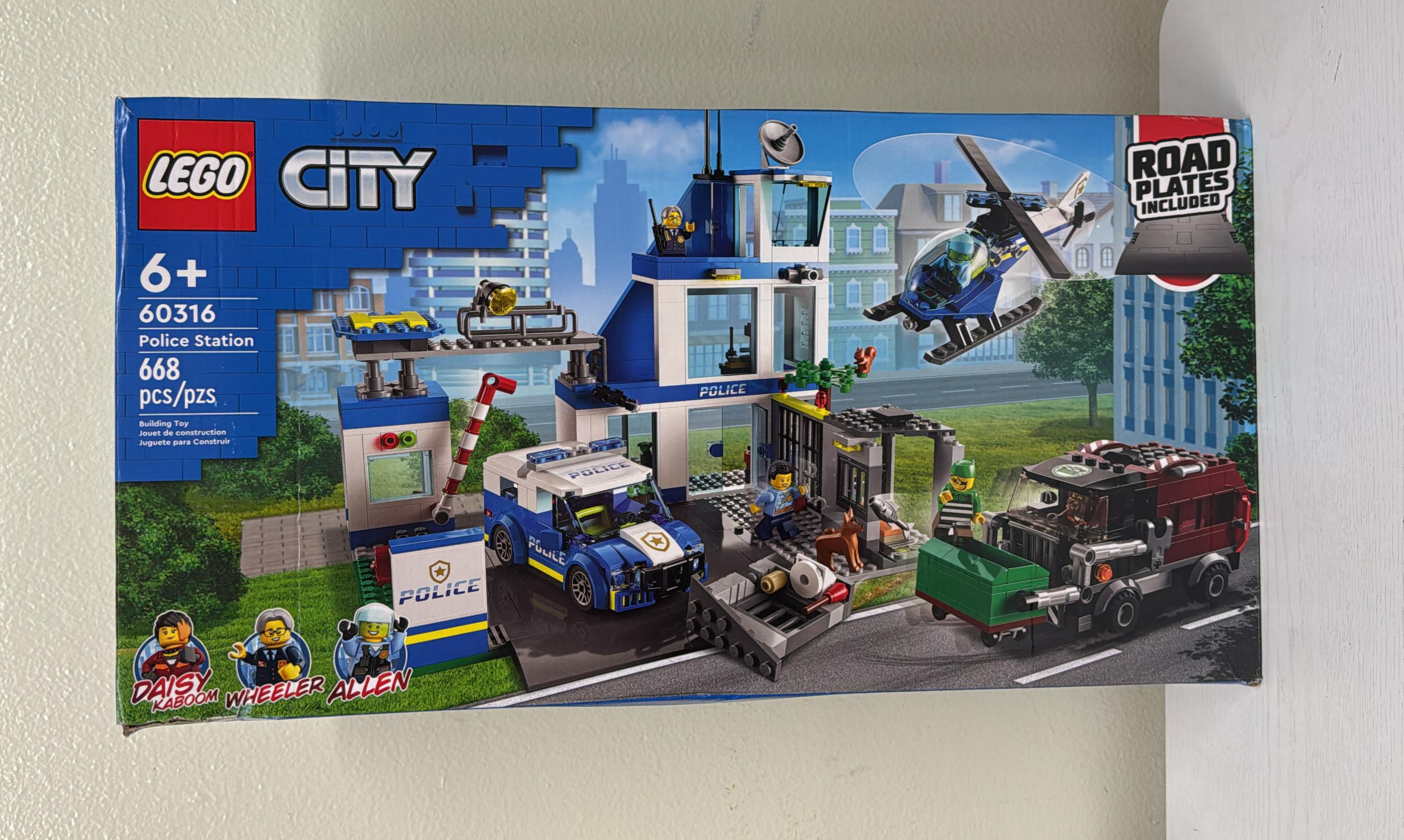 LEGO City Police Station Truck &amp; Helicopter Set (60316) (Brand New)