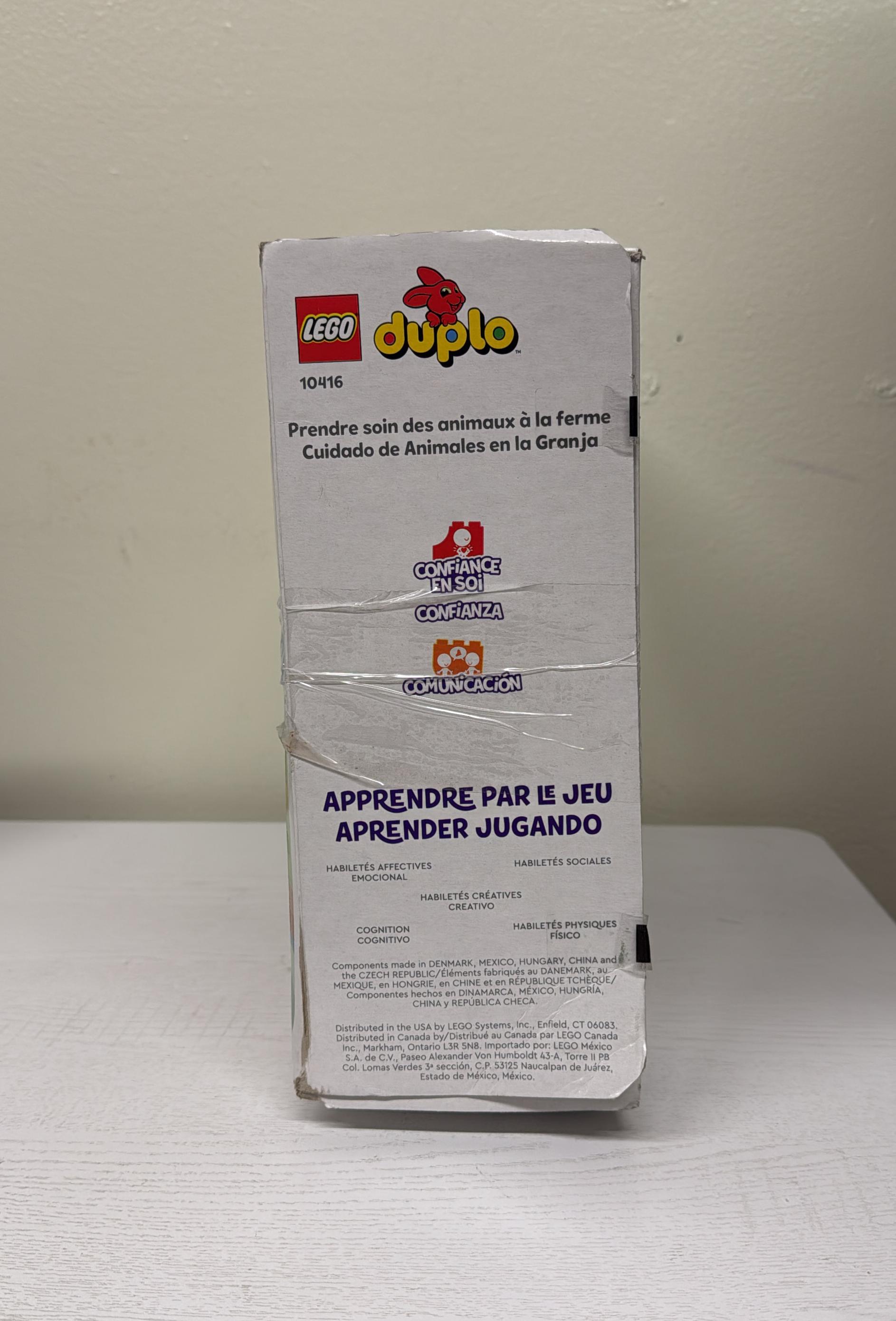 LEGO DUPLO Town Caring for Animals at the Farm Toy (10416) (Brand New)