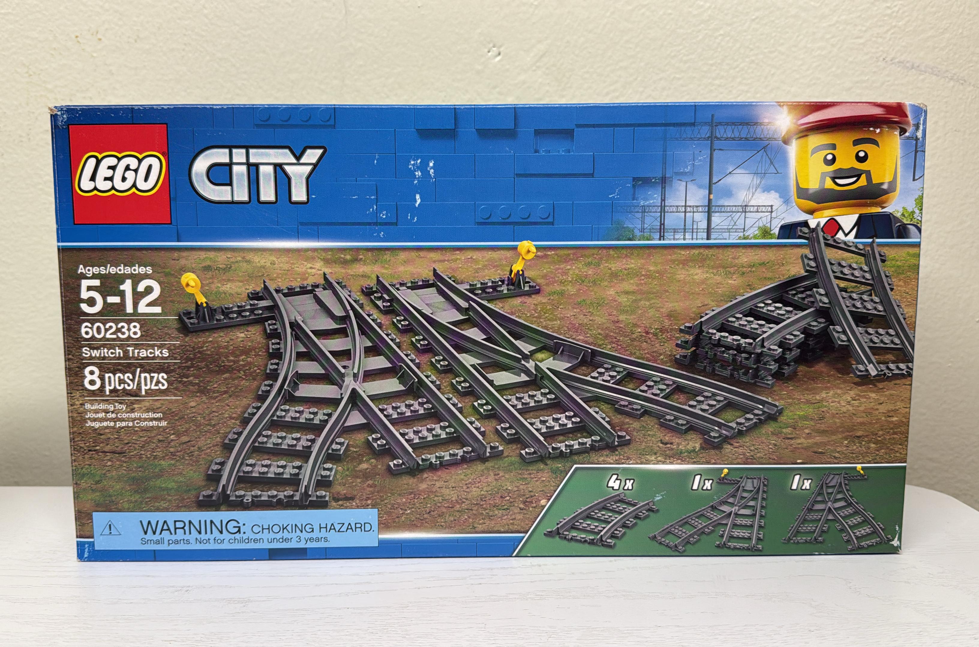 LEGO City Switch Tracks Set (60238) (Brand New)